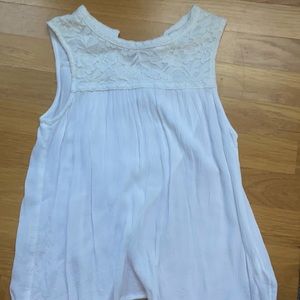 Baby Doll Top, criss cross back, flowy